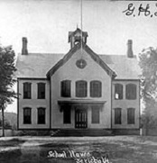 Historical photo of Jericho Town Hall