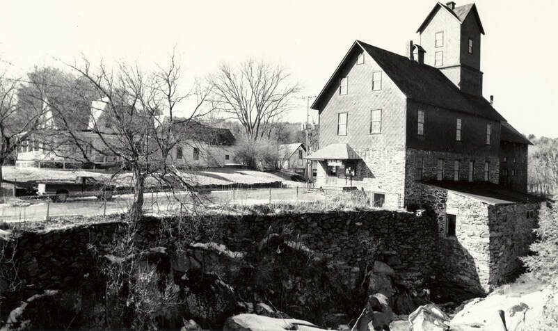 Picture 3 – Chittenden Mills, mid-1970s, soon after being acquired by the historical society.
