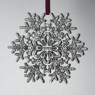 photo of the 2022 snowflake ornament